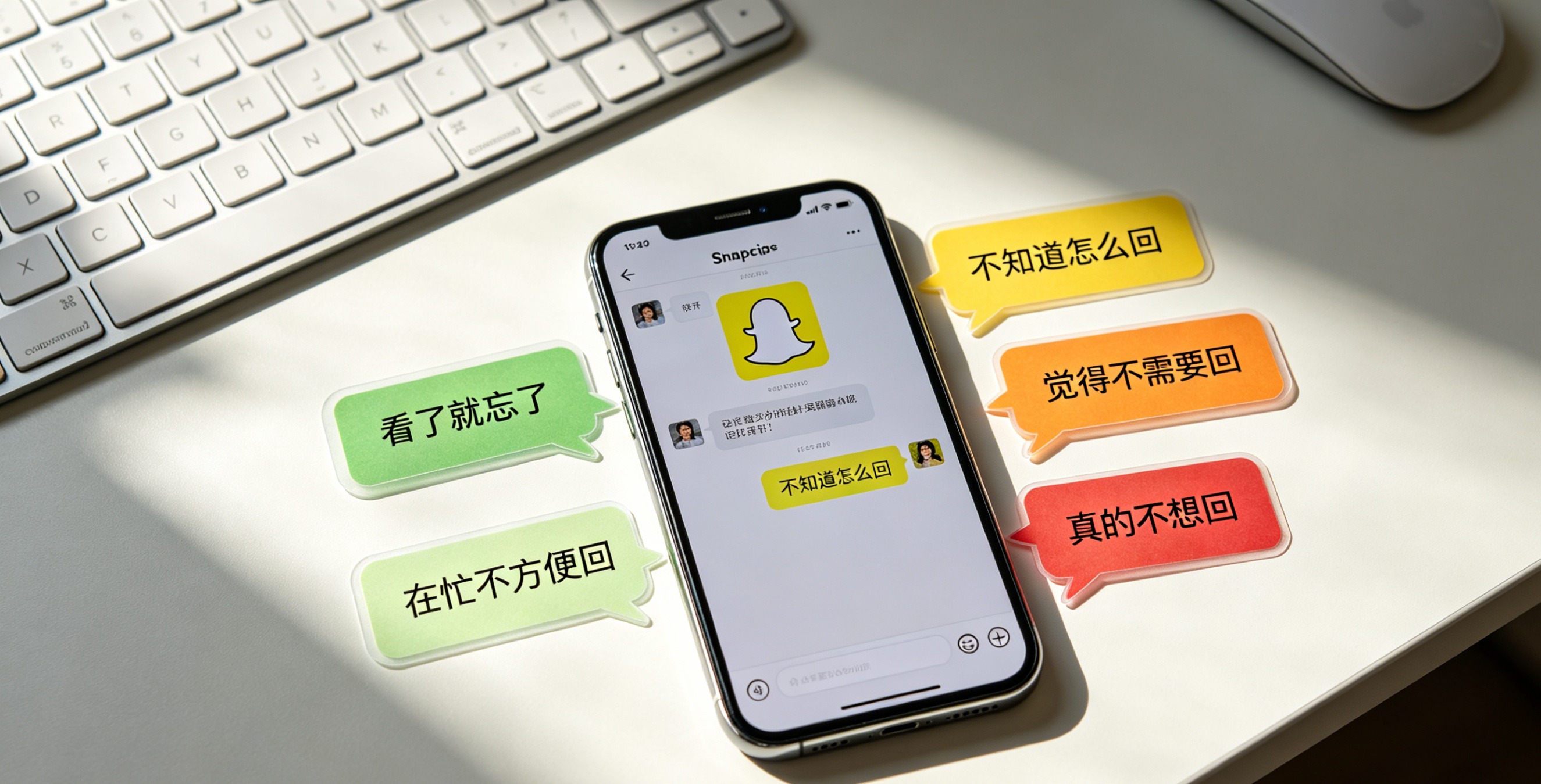 Snapchat 已读不回心理分析